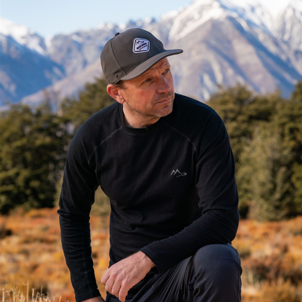 HTM 120 Nuyarn® Merino Men's Long Sleeve Crew