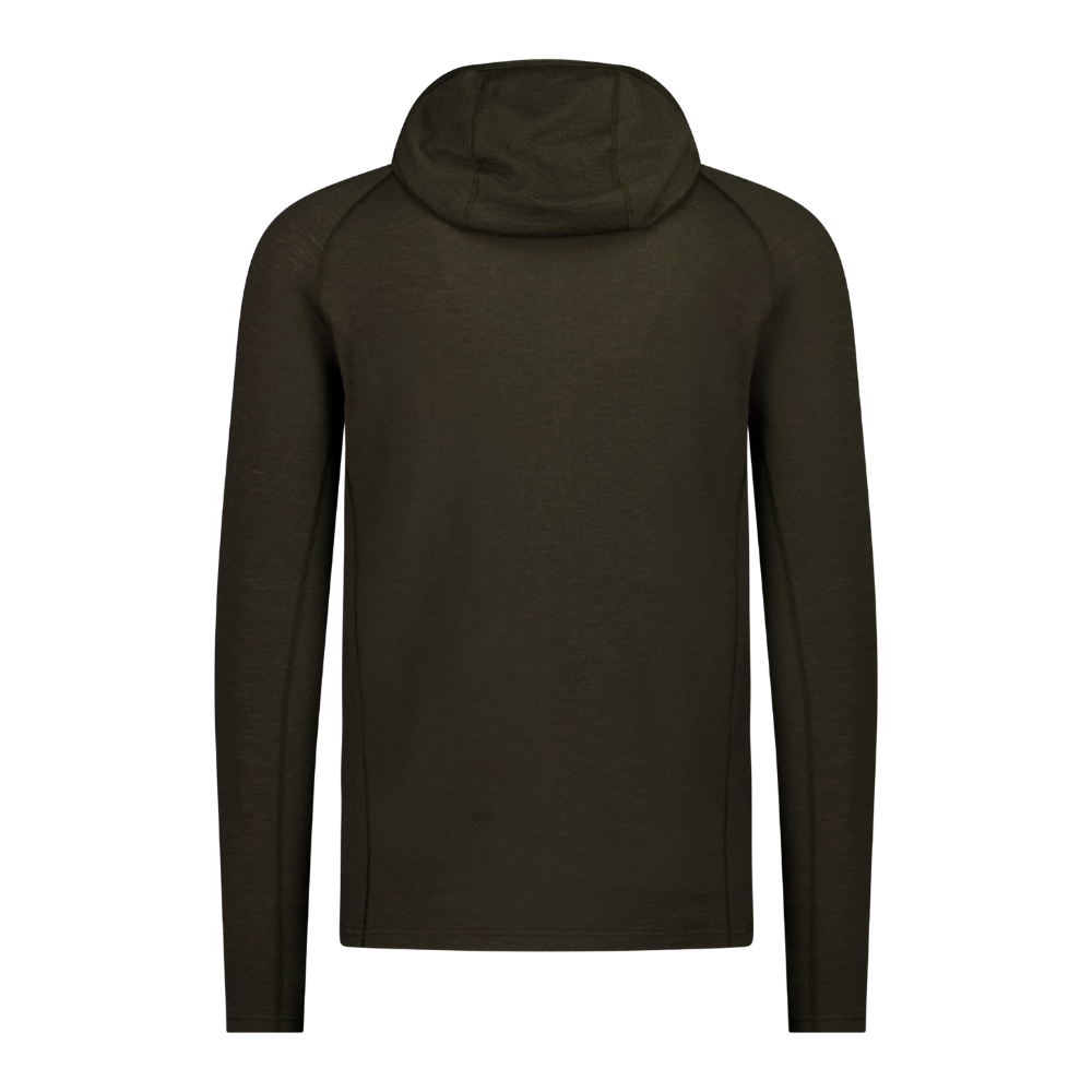 HTM 145 Long Sleeve Hoodie Men's Forest Green