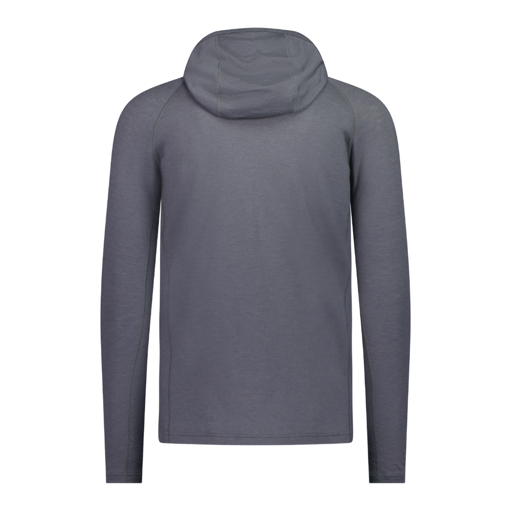 HTM 145 Long Sleeve Hoodie Men's Cool Grey