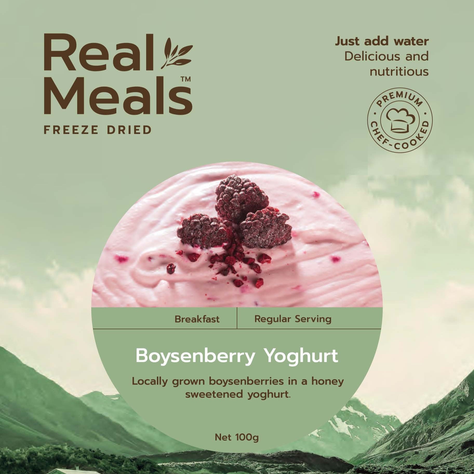 Boysenberry Yoghurt
